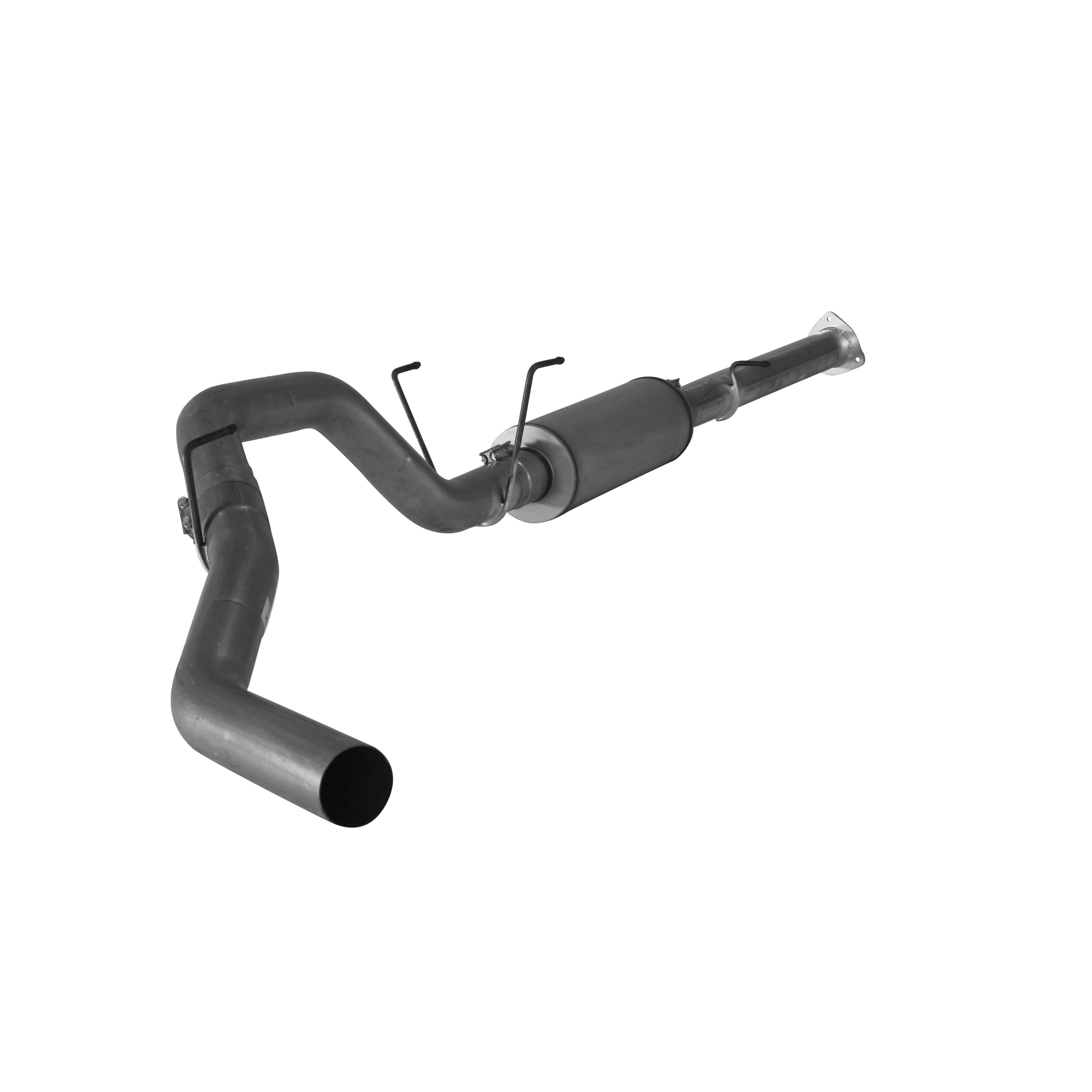 2013-2018 Cummins 4" Downpipe Back Exhaust System w/Muffler (411018 / 412018)-Downpipe Back Exhaust System-Mel's Manufacturing-412018-Dirty Diesel Customs