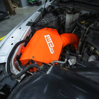 2013-2018 Cummins 4" Intake Kit w/ Air Box (WCF100881)-Intake Kit-Wehrli Custom Fabrication-Dirty Diesel Customs