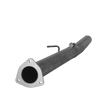 2013-2018 Cummins 4" SS Cat & DPF Delete Pipe - No Muffler (DDC-868NB)-Delete Pipe-Dirty Diesel Customs-DDC-868NB-Dirty Diesel Customs