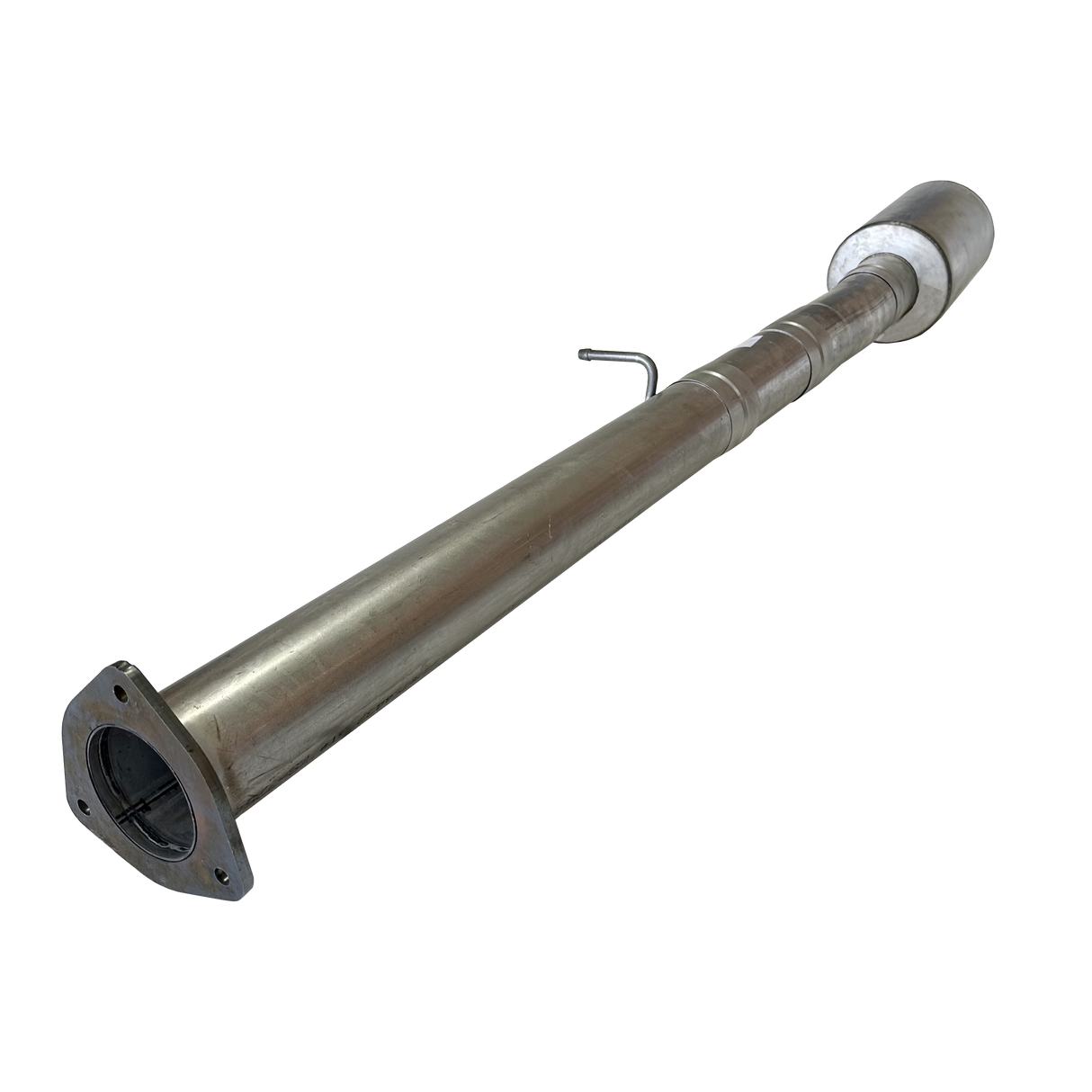 2013-2018 Cummins 4" SS Cat & DPF Delete w/ Muffler (DDC-3D13M)-Delete Pipe-Dirty Diesel Customs-Dirty Diesel Customs