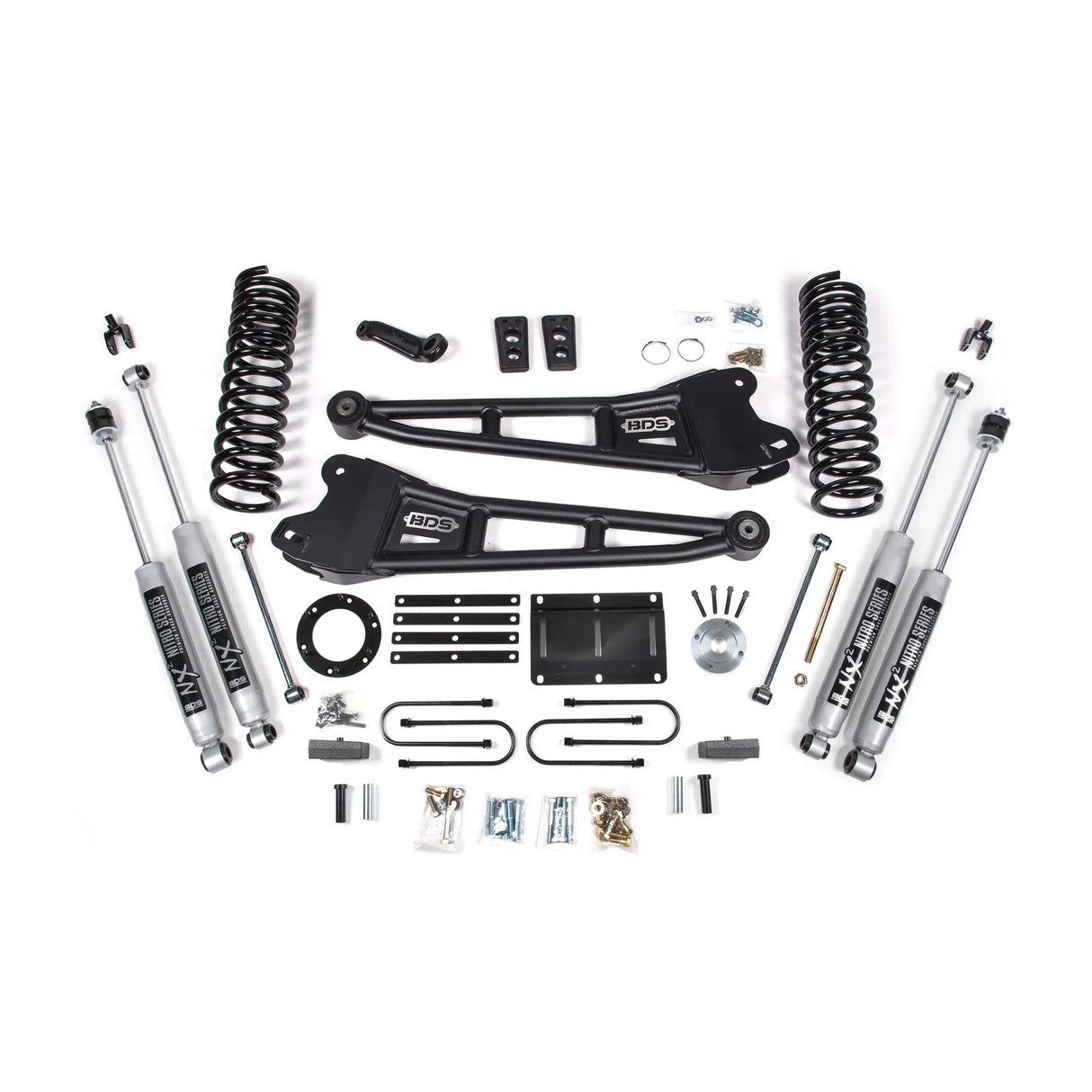 2013-2018 Cummins 6" Radius Arm Lift Kit (BDS2104H)-Lift Kit-BDS-Dirty Diesel Customs