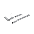 2013-2018 Cummins C&C 4" Race Pipe - No Muffler (CDAL444)-Delete Pipe-P1 Performance Products-Dirty Diesel Customs