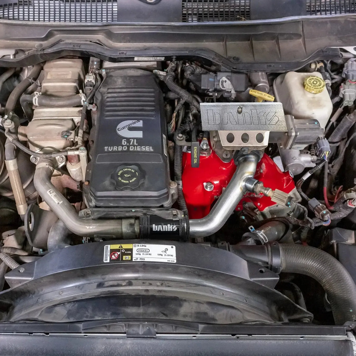 2013-2018 Cummins C&C Monster-Ram Intake System (42804)-Intake Elbows-Banks Power-Dirty Diesel Customs