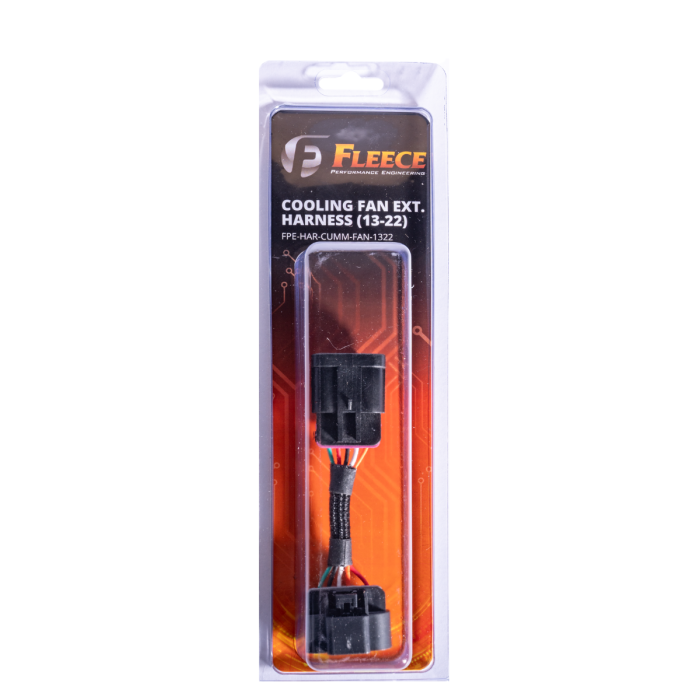 2013-2018 Cummins Cooling Fan Extension Harness (FPE-HAR-CUMM-FAN-1318)-Engine Harness-Fleece Performance-Dirty Diesel Customs