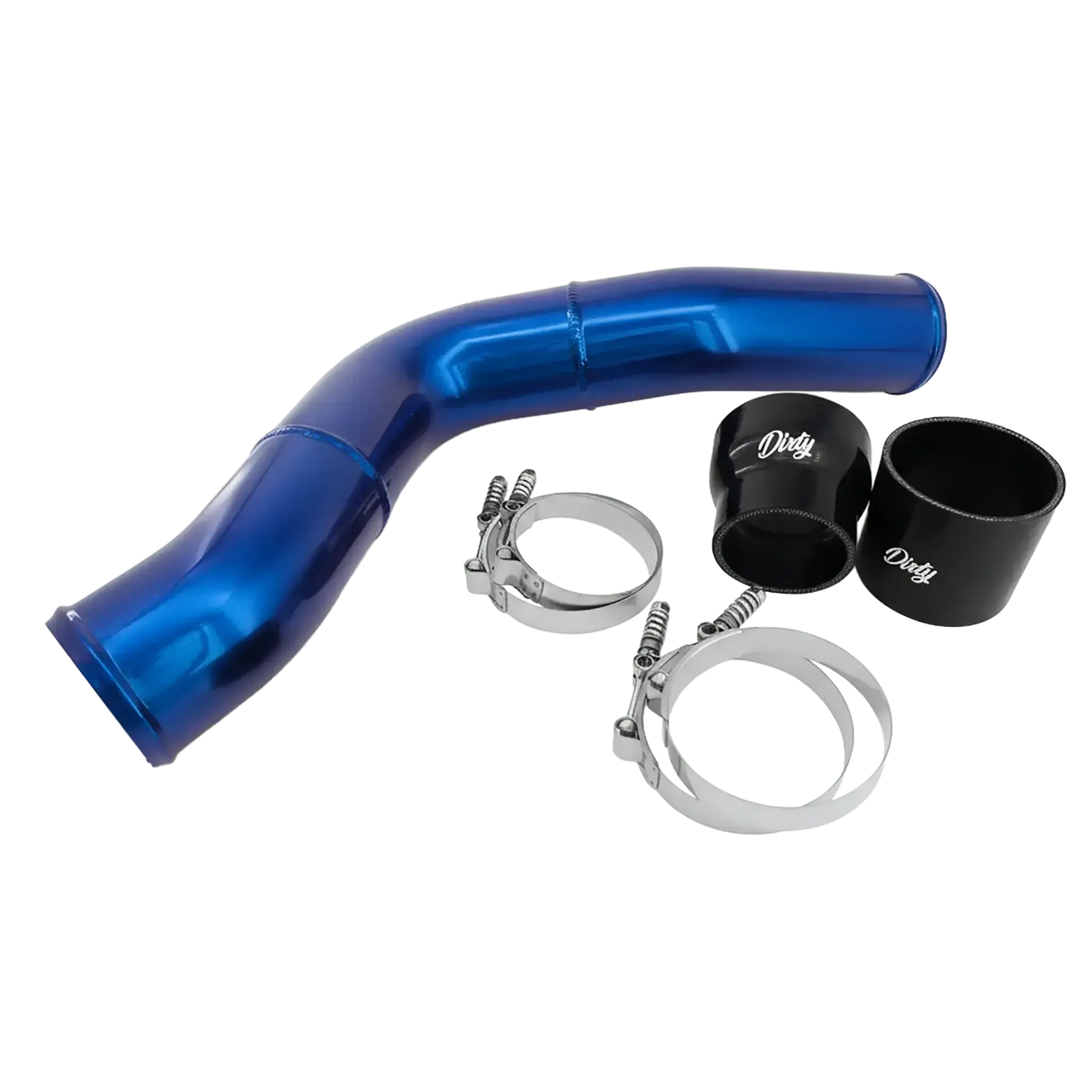 2013-2018 Cummins Dirty Driver's Side Charge Pipe (I67-INT-A135)-Charge Pipe-Dirty Diesel Customs-I67-INT-A135-IROY-Dirty Diesel Customs