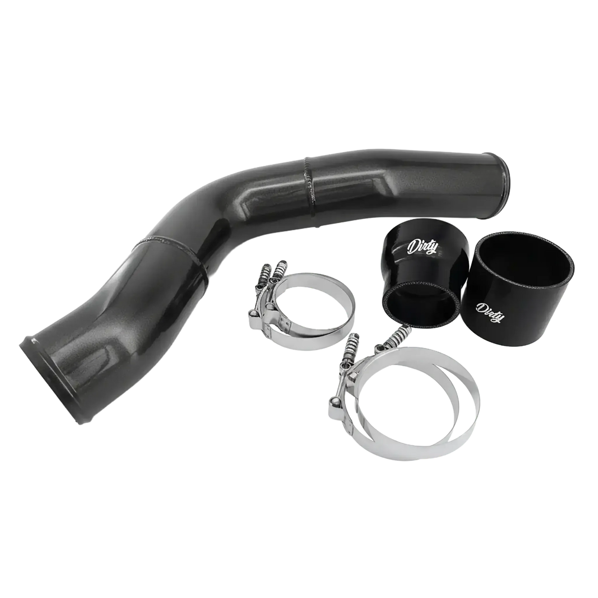 2013-2018 Cummins Dirty Driver's Side Charge Pipe (I67-INT-A135)-Charge Pipe-Dirty Diesel Customs-I67-INT-A135-KNG-Dirty Diesel Customs