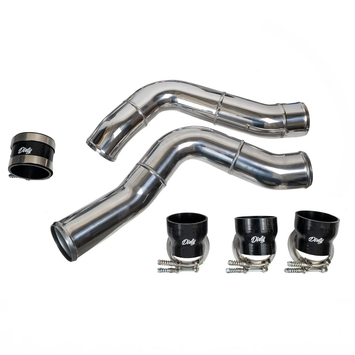 2013-2018 Cummins Dirty Stock Turbo Intercooler Piping Kit (I67-INT-A126)-Intercooler Piping-Dirty Diesel Customs-Dirty Diesel Customs