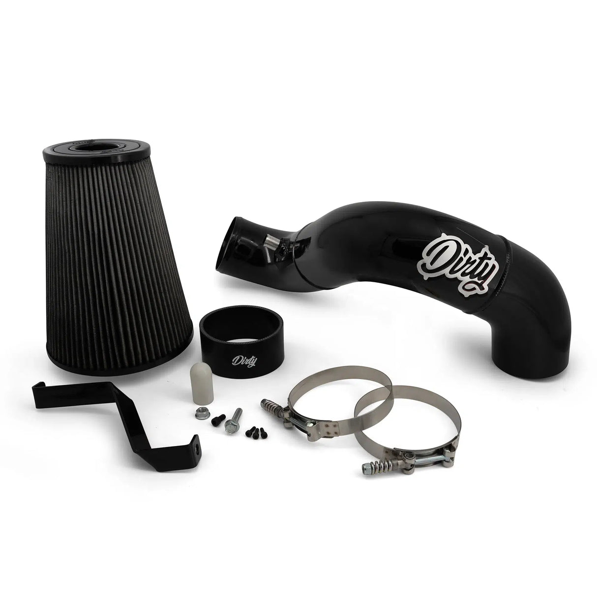 2013-2018 Cummins Dirty Turbo Intake (I67-INT-A136)-Intake Kit-Dirty Diesel Customs-I67-INT-A136-HGB-Dirty Diesel Customs