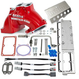 2013-2018 Cummins Gen 2 Monster-Ram Intake & Grid Heater Upgrade (42798)-Intake Elbows-Banks Power-42798-PC-Dirty Diesel Customs