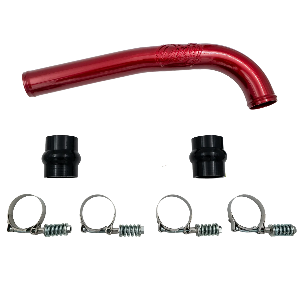 2013-2018 Cummins H.O. Improved Upper Coolant Pipe (I67-FLU-A060)-Radiator Hose-Dirty Diesel Customs-I67-FLU-A060-IC-Dirty Diesel Customs