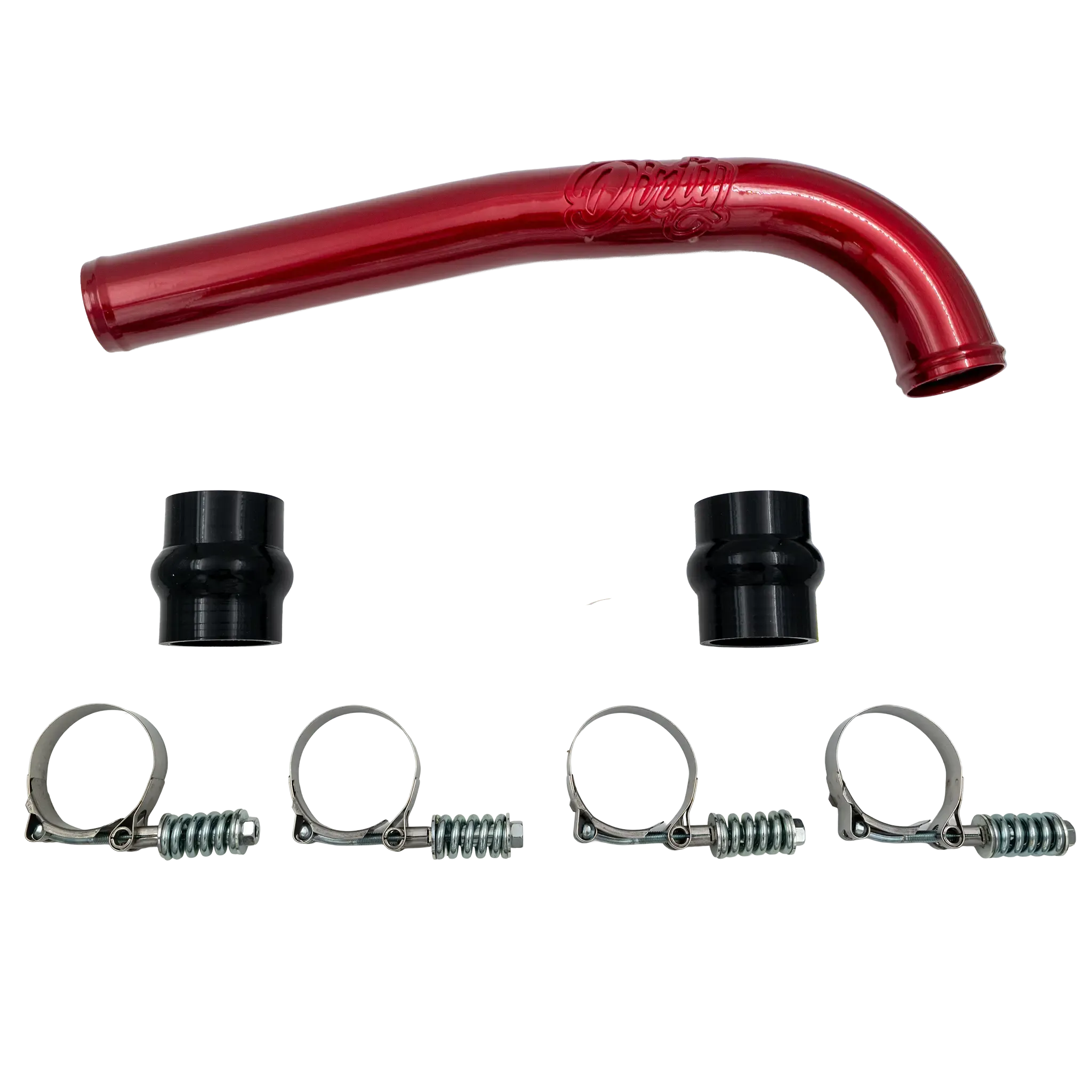 2013-2018 Cummins H.O. Improved Upper Coolant Pipe (I67-FLU-A060)-Radiator Hose-Dirty Diesel Customs-I67-FLU-A060-IC-Dirty Diesel Customs