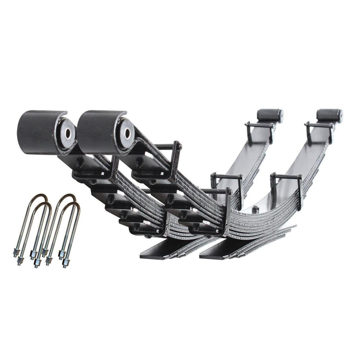 2013-2018 Cummins Progressive Leaf Spring Kit w/ 2" Lift (CS-DFSP-13-D)-Leaf Springs-Carli Suspension-Dirty Diesel Customs