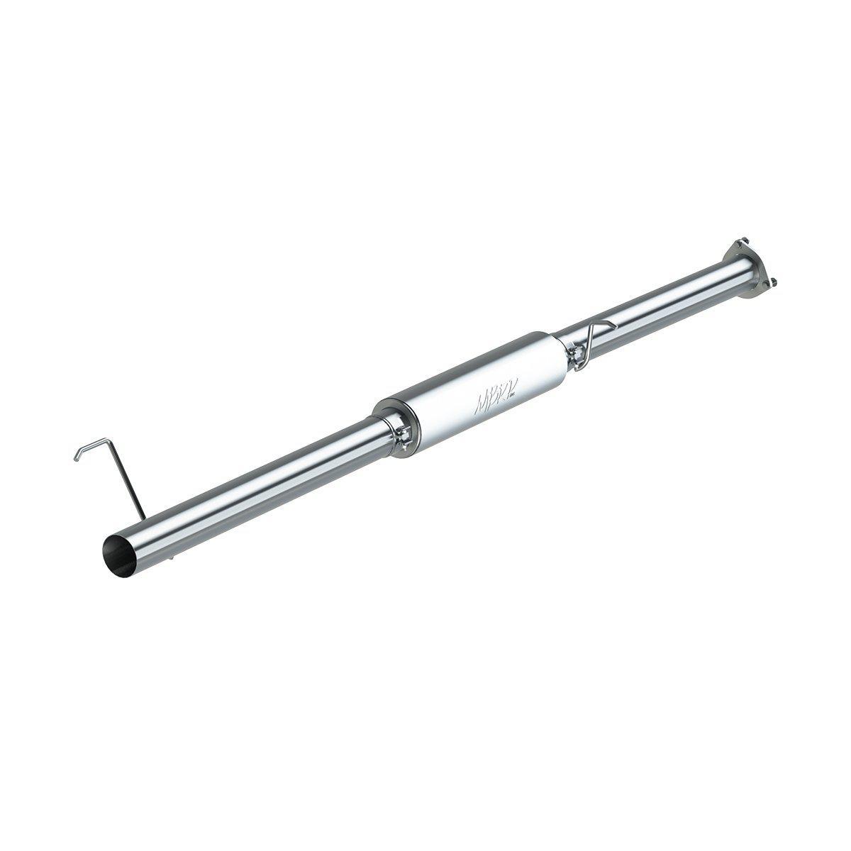 2013-2018 Cummins SS 4" Race Pipe w/ Muffler (CDS9442)-Delete Pipe-P1 Performance Products-CDS9442-Dirty Diesel Customs