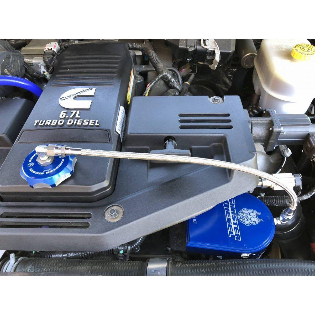 2013-2020 Cummins Bypass Oil Filter System (SD-EOF-6.7C-13)-Bypass Oil Filter System-Sinister-Dirty Diesel Customs