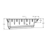 2013-2022 Cummins Aisin Deep Transmission Pan (228053200)-Transmission Pan-PPE-Dirty Diesel Customs