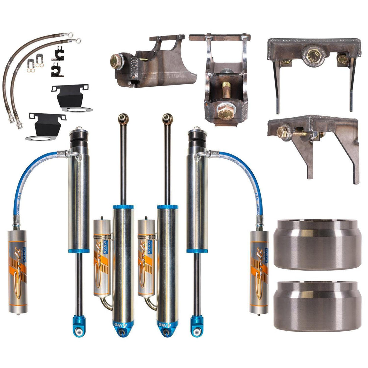 2013-2023 Cummins Dominator Piggback Shock Package w/ 3.25” Lift (CS-DD30SPKG-13-D)-Shocks-Carli Suspension-Dirty Diesel Customs