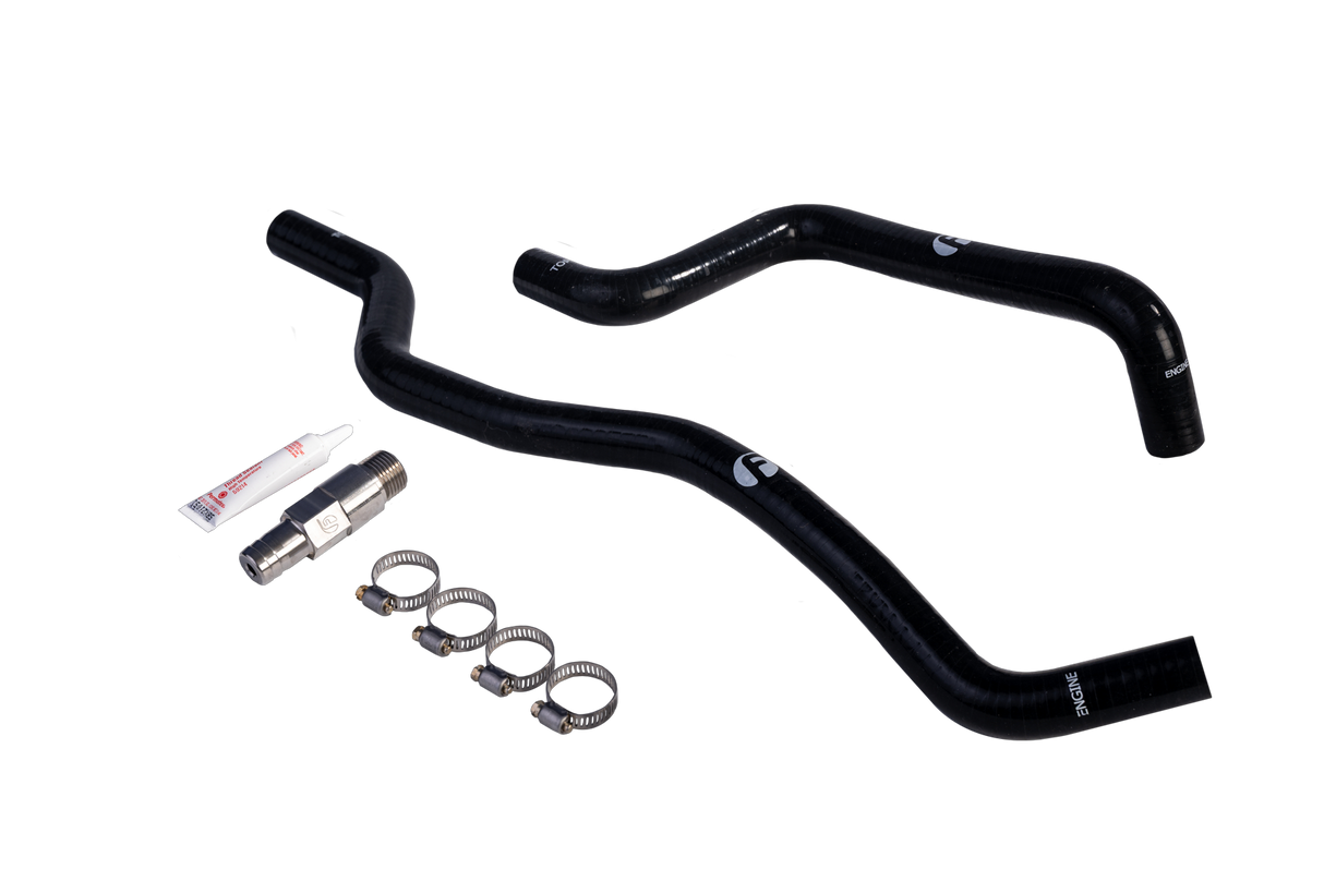 2013-2024 Cummins Heater Feed & Return Hose Kit (FPE-CUMM-HCL-KIT-1324)-Coolant Hose Kit-Fleece Performance-Dirty Diesel Customs