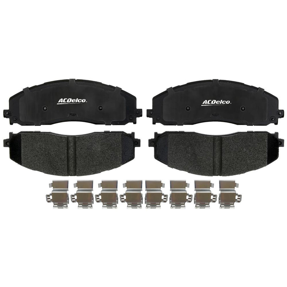 2013-2024 Powerstroke Ceramic Front Brake Pads (ACD17D1680SDH)-Brake Pad-ACDelco-Dirty Diesel Customs