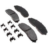 2013-2024 Powerstroke Pro Semi-Metallic Front Brake Pads (ACD17D1680MHF1)-Brake Pads-ACDelco-Dirty Diesel Customs