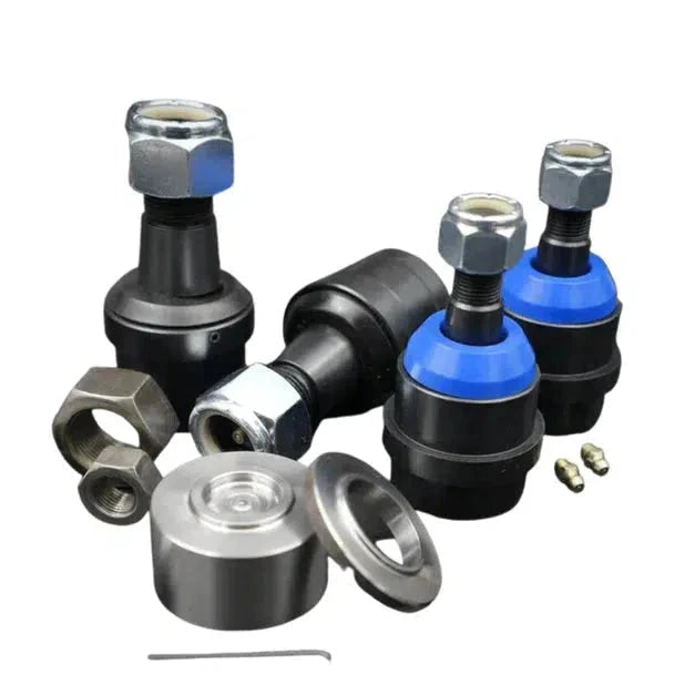 2013.5-2024 Cummins Upper & Lower Ball Joint Kit (4) (6821-7460A-KIT)-Ball Joints-EMF Rod Ends & Steering Components-Dirty Diesel Customs