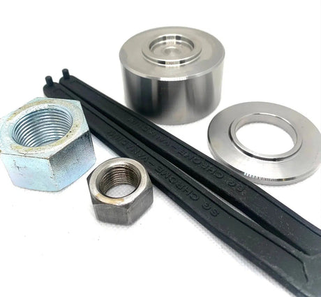 2013.5-2024 Cummins Upper & Lower Ball Joint Kit (One Side) (OS-6821-7460A-KIT)-Ball Joints-EMF Rod Ends & Steering Components-Dirty Diesel Customs