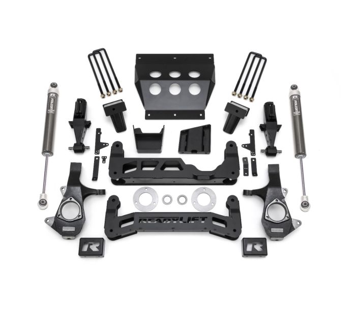 2014-2016.5 GMC 1500 7" Big Lift Kit w/ Aluminum Suspension (44-34700)-Lift Kit-ReadyLift-Dirty Diesel Customs