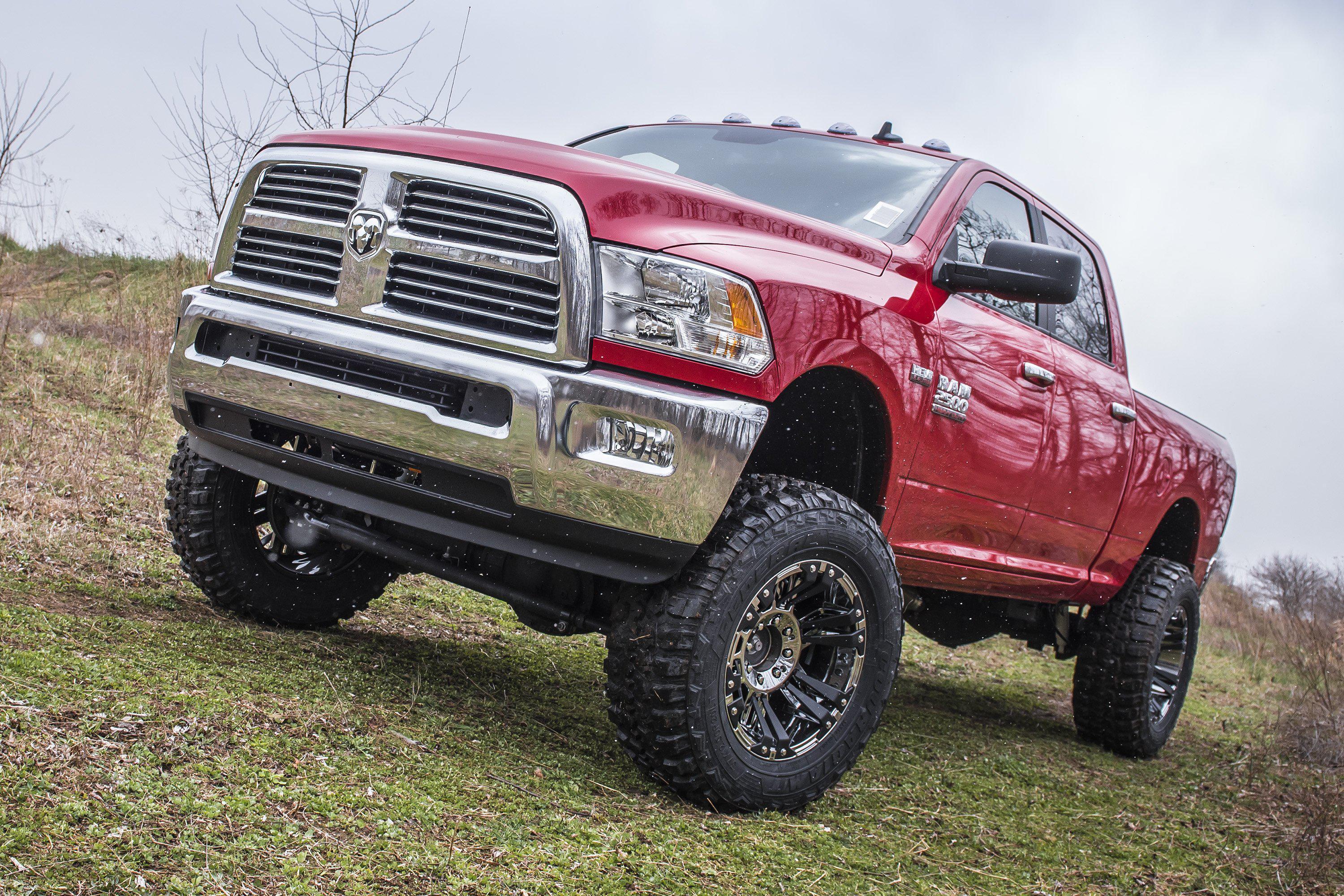 2014-2018 Cummins 2500 6" 4-Link Lift Kit w/ Rear Air Bags (BDS1628H)-Lift Kit-BDS-Dirty Diesel Customs