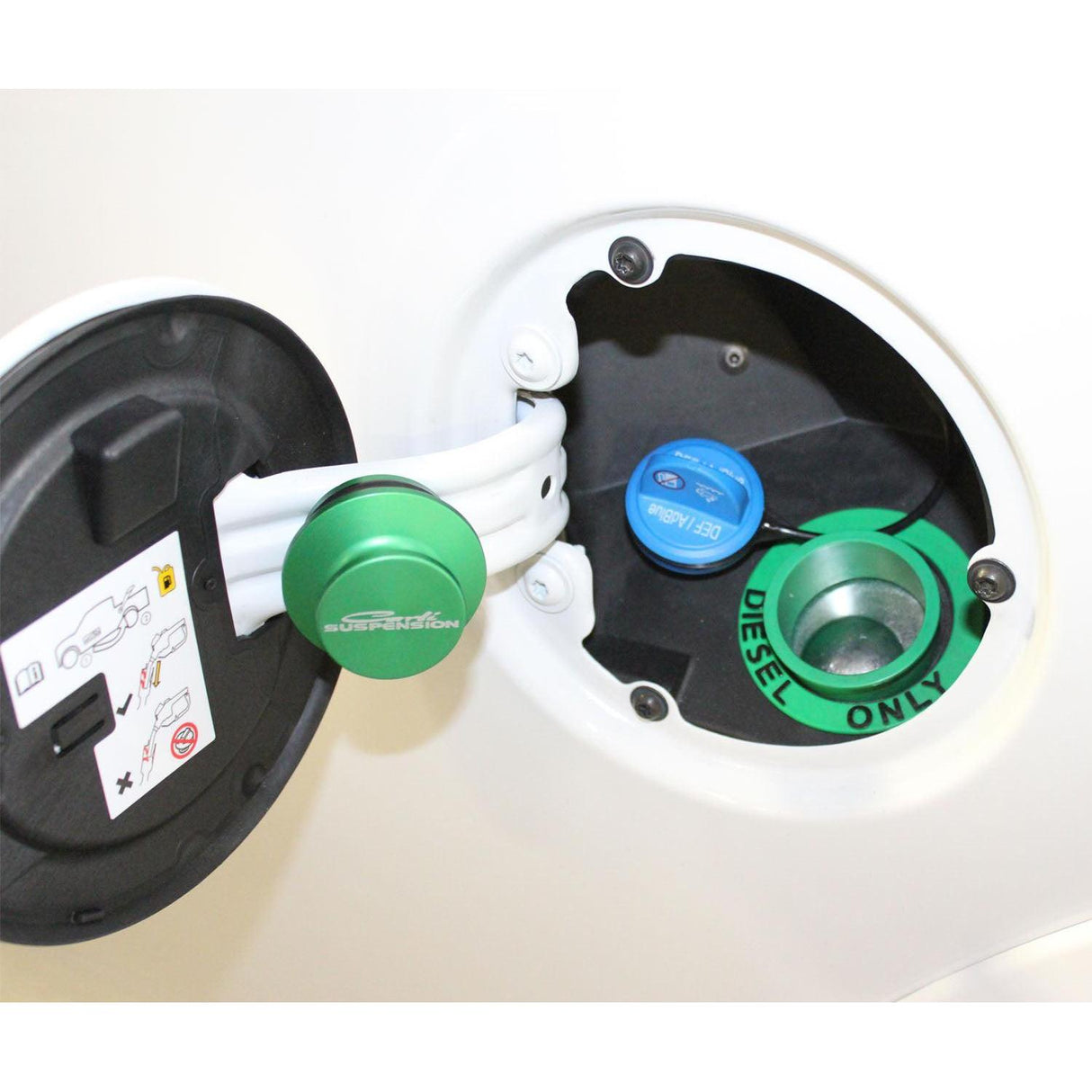 2014-2018 Cummins Anodized Fuel Cap (CS-DFUELCAP)-Fuel Cap-Carli Suspension-Dirty Diesel Customs