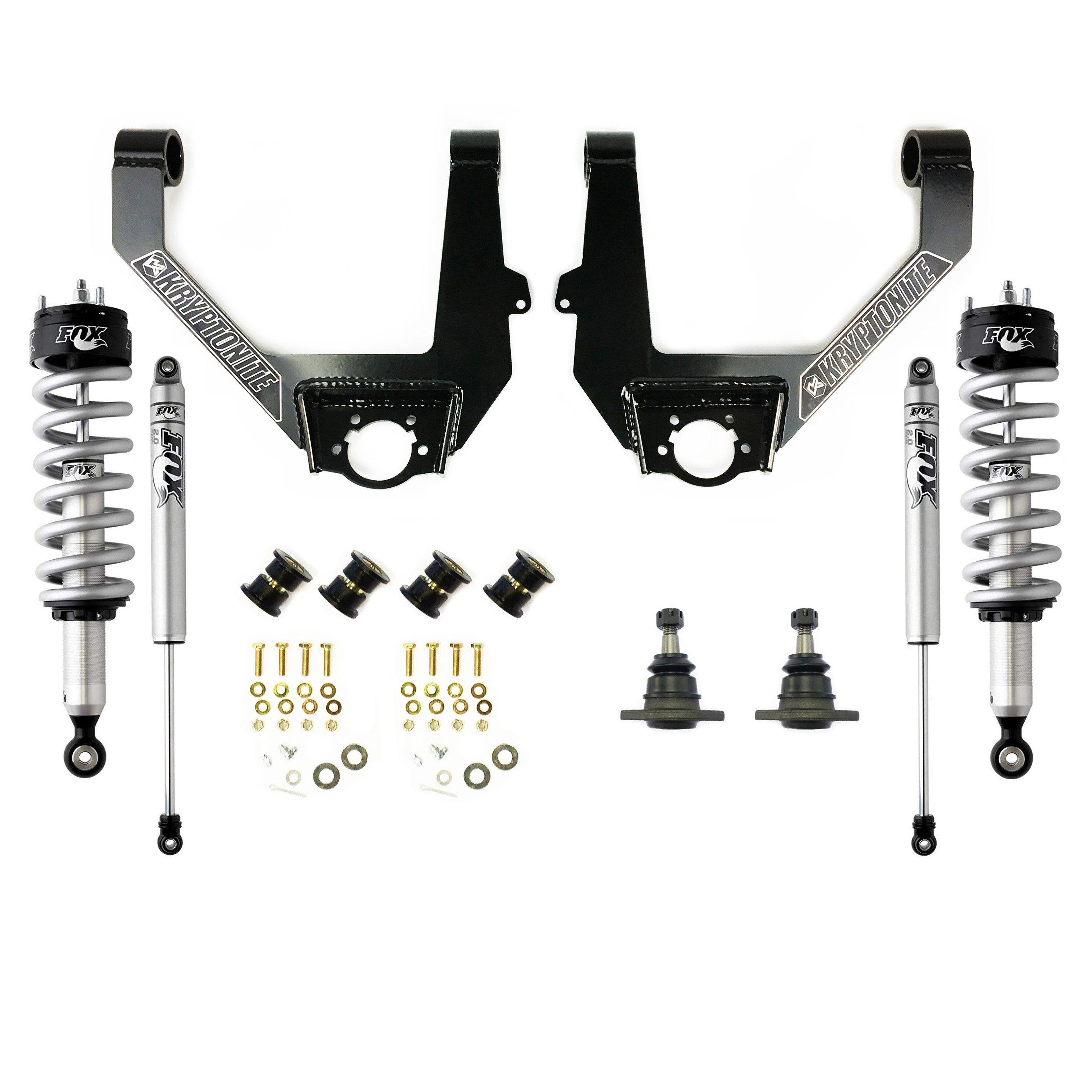 2014-2018 GMC 1500 Stage 3 Leveling Kit w/ Fox Shocks (KR13STAGE3FOX)-Leveling Kit-KRYPTONITE-Dirty Diesel Customs