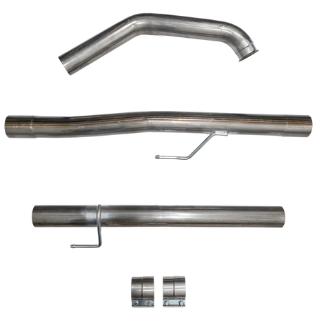2014-2019 Ecodiesel 3" SS CAT & DPF Delete Pipe (DDC-3D14)-Delete Pipe-Dirty Diesel Customs-Dirty Diesel Customs