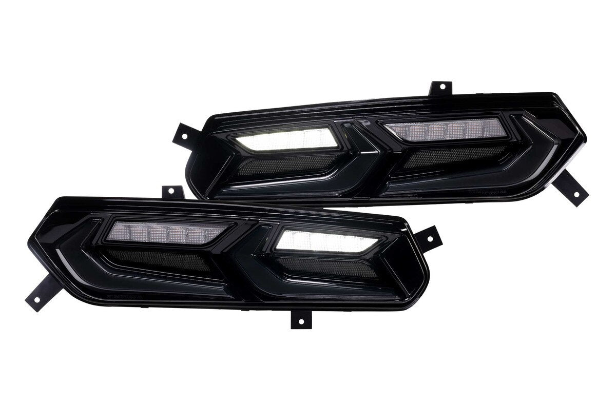 2014-2019 Chevrolet Corvette C7 XB LED Smoked Tail Lights (LF754)