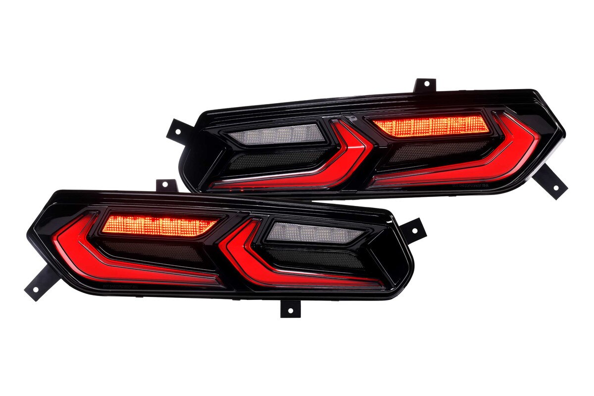 2014-2019 Chevrolet Corvette C7 XB LED Smoked Tail Lights (LF754)