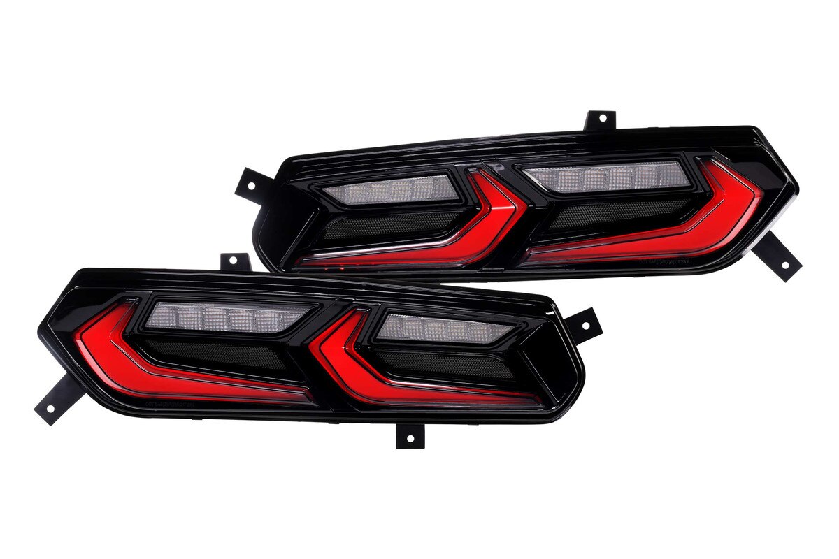 2014-2019 Chevrolet Corvette C7 XB LED Smoked Tail Lights (LF754)
