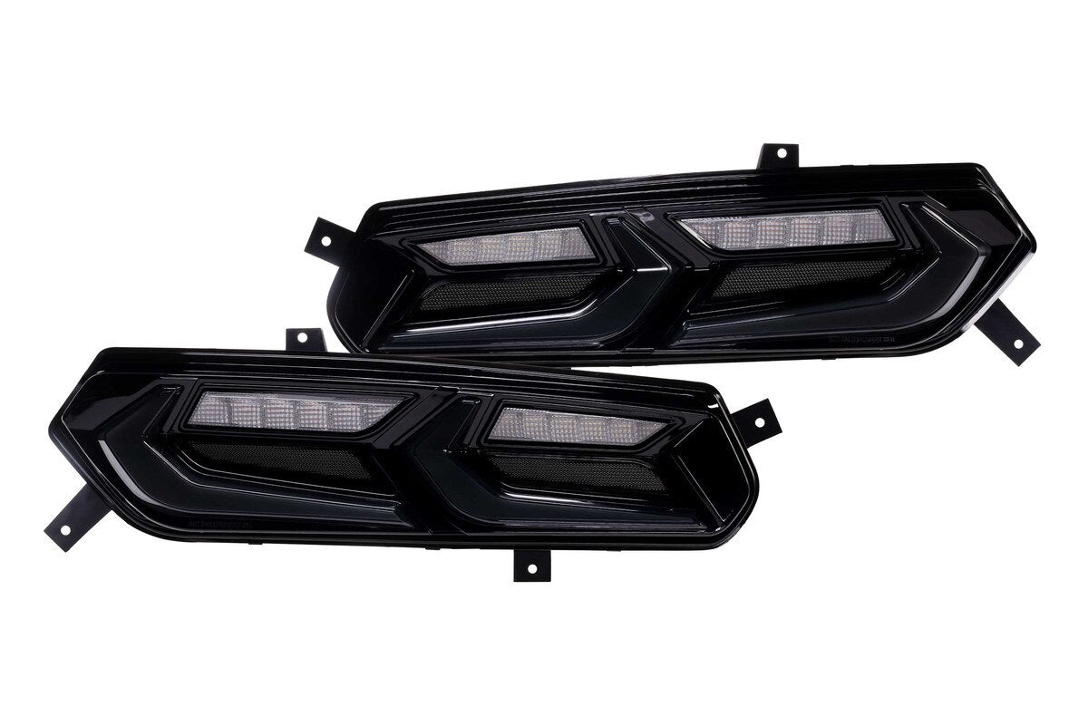 2014-2019 Chevrolet Corvette C7 XB LED Smoked Tail Lights (LF754)