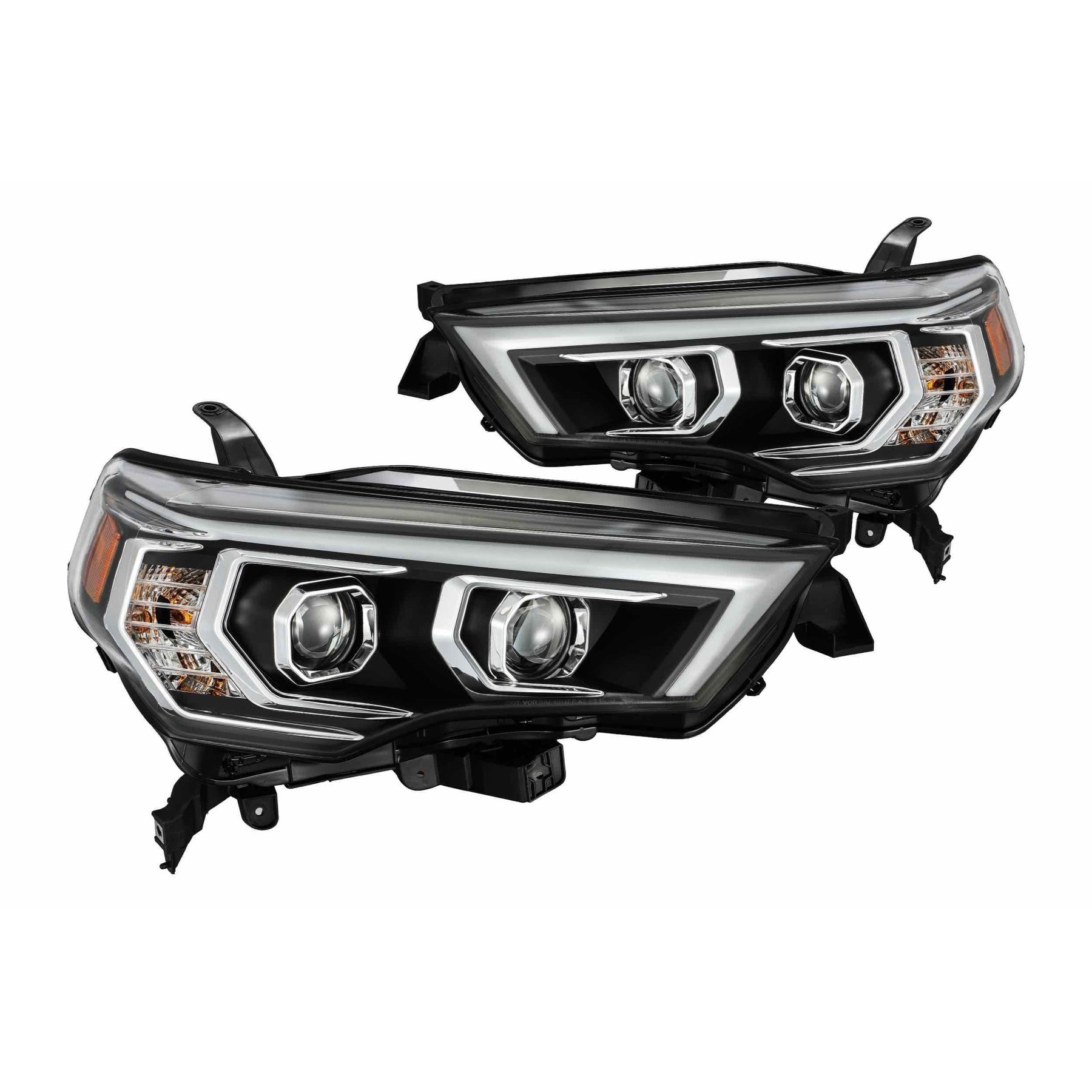 2014-2020 Toyota 4Runner Pro-Series Halogen Chrome Headlights (garage-sale-880731)-Headlights-AlphaRex-garage-sale-880731-Dirty Diesel Customs