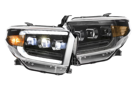 2014-2021 Toyota Tundra White XB LED Headlights (LF532.2-ASM)-Headlights-Morimoto-Dirty Diesel Customs