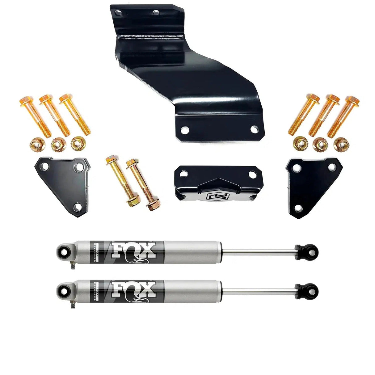 2014-2024 Cummins Death Grip Dual Steering Stabilizer Kit (KRDSS14)-Steering Stabilizer-KRYPTONITE-KRDSS14S-Dirty Diesel Customs