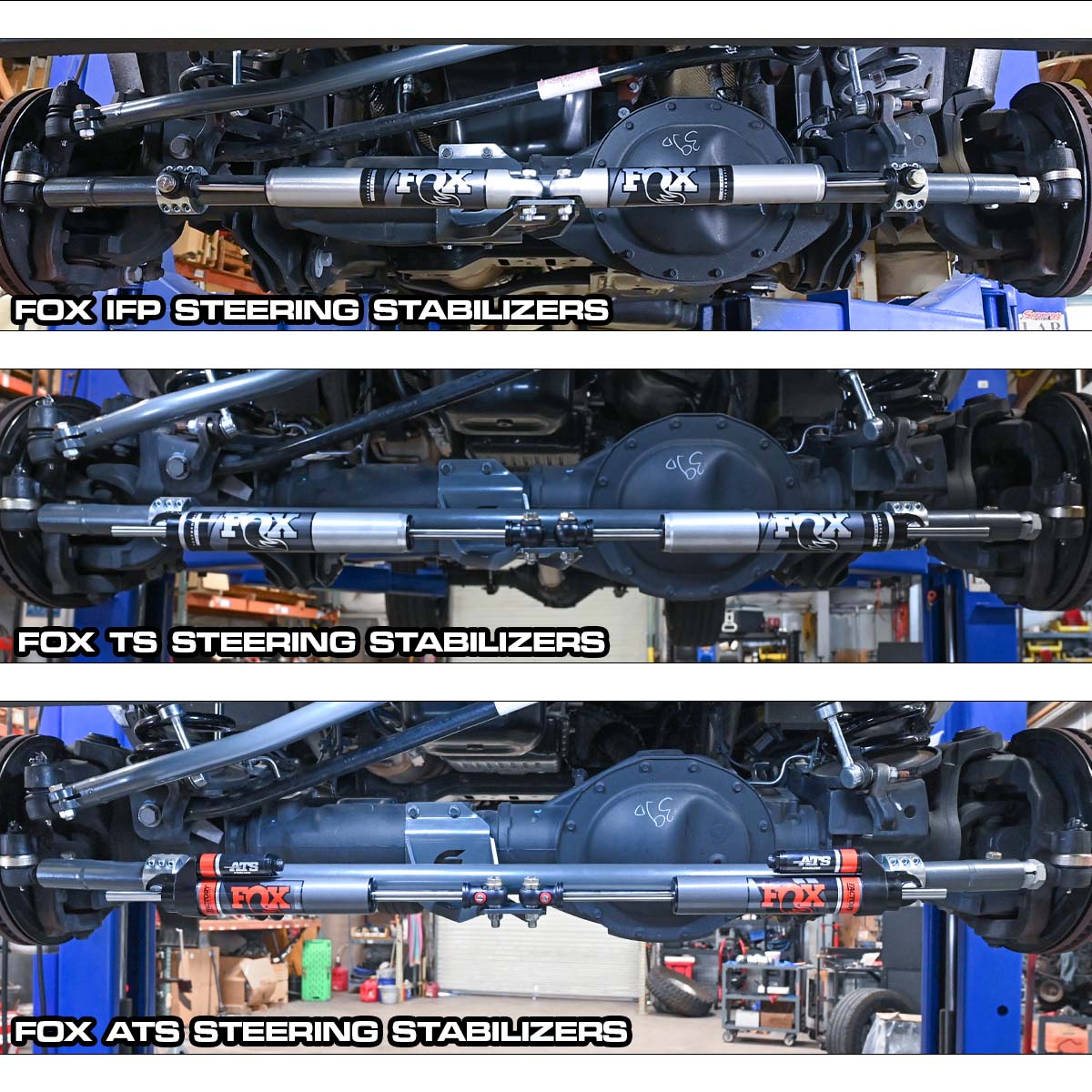 2014+ Cummins Dual Steering Stabilizer Bracket (8710-01)-Steering Stabilizer Brackets-Synergy MFG-8710-01-Dirty Diesel Customs