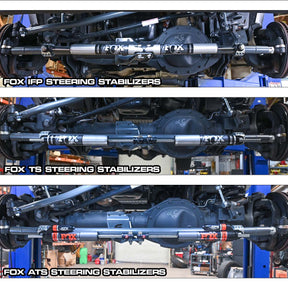 2014+ Cummins Dual Steering Stabilizer Bracket (8710-01)-Steering Stabilizer Brackets-Synergy MFG-8710-01-Dirty Diesel Customs