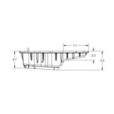 2015-2020 GMC 8L90 HD Deep Transmission Pan (128051700)-Transmission Pan-PPE-Dirty Diesel Customs