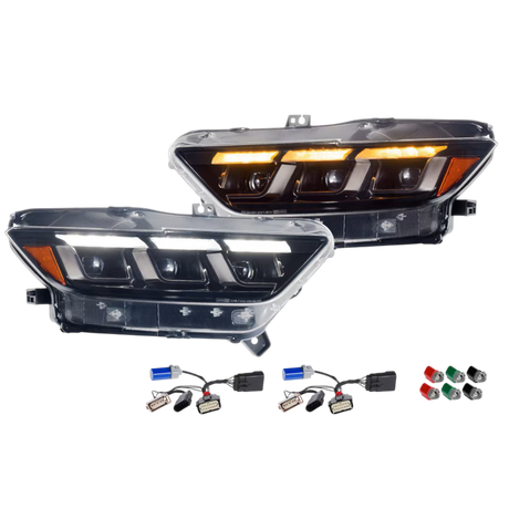 2015-2022 Ford Mustang XB LED Headlights Gen II (LF2-410)-Headlights-Morimoto-Dirty Diesel Customs