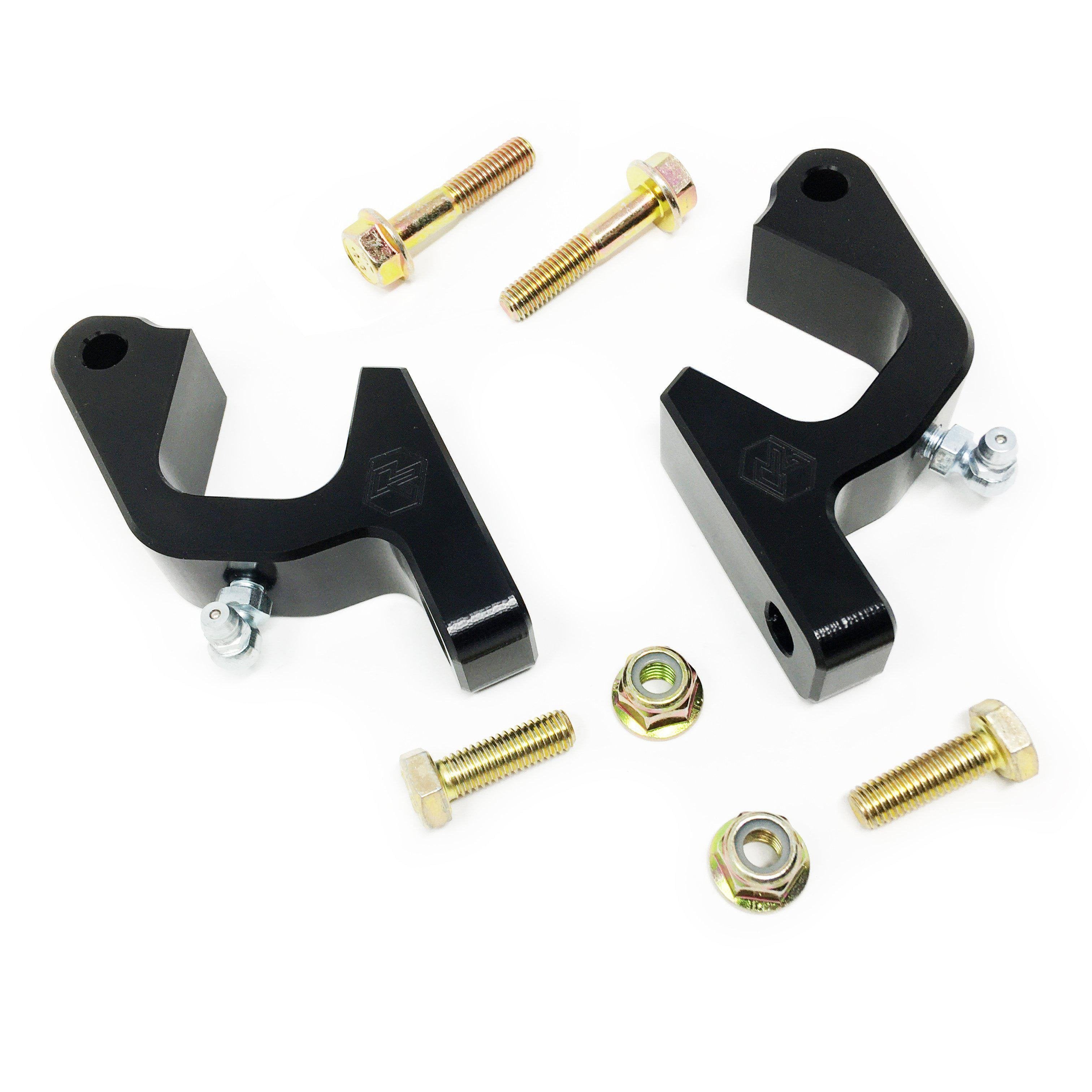 2015-2024 Polaris Death Grip Front Sway Bar Bracket Kit (KRZRFSB1)-UTV Steering Components-KRYPTONITE-Dirty Diesel Customs