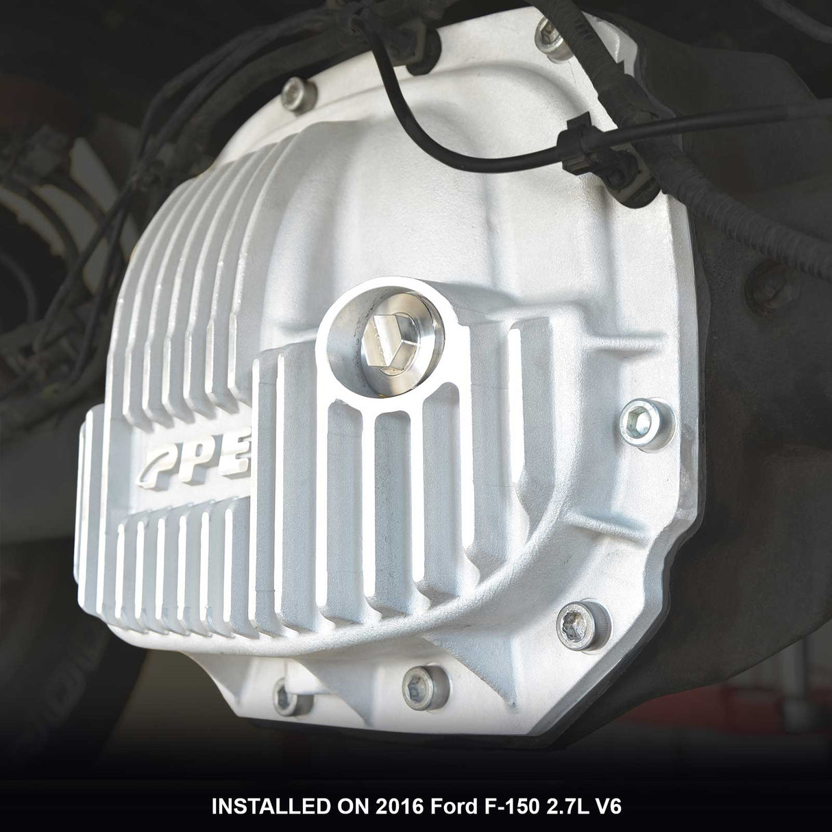 2015-2025 Ford 8.8"- 12 Bolt HD Aluminum Rear Differential Cover (338051600)-Differential Cover-PPE-Dirty Diesel Customs