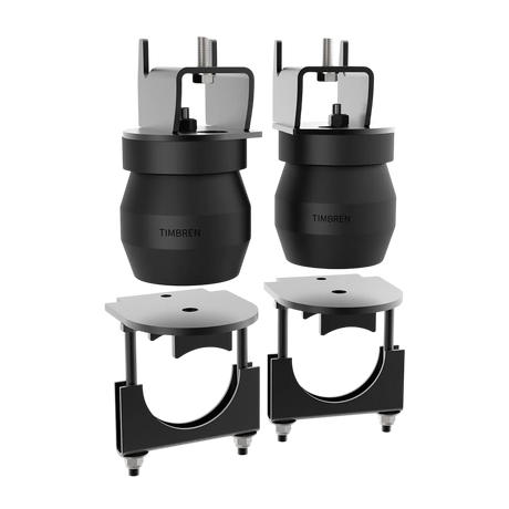 2015-2026 3.0L Powerstroke SES Rear Severe Service Kit (FRTT1504E)-Rubber Helper Springs-Timbren-Dirty Diesel Customs