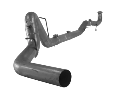 2015.5-2016 Duramax 4" Downpipe Back Exhaust - No Muffler (431019)-Downpipe Back Exhaust System-Mel's Manufacturing-Dirty Diesel Customs