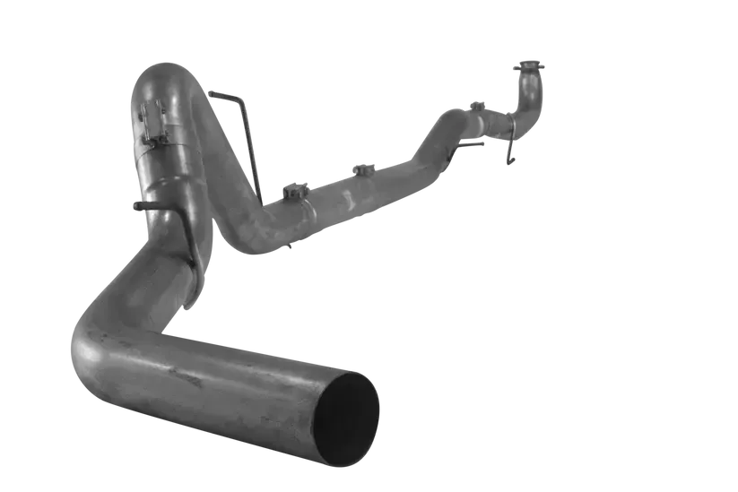 2015.5-2016 Duramax 4" Downpipe Back Exhaust - No Muffler (431019)-Downpipe Back Exhaust System-Mel's Manufacturing-Dirty Diesel Customs