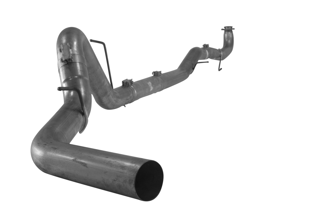 2015.5-2016 Duramax 4" Downpipe Back Exhaust - No Muffler (FLO 871NM)-Downpipe Back Exhaust System-Flo-Pro-431019-Dirty Diesel Customs