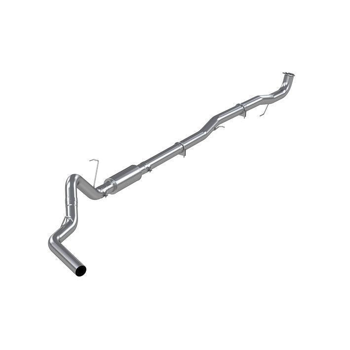 2015.5-2016 Duramax 4" Performance Exhaust w/ Muffler (C6045P)-Downpipe Back Exhaust System-P1 Performance Products-C6045P-Dirty Diesel Customs