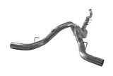2015.5-2016 Duramax 5" Downpipe Back Dual Exhaust - No Muffler (531014)-Downpipe Back Exhaust System-Mel's Manufacturing-Dirty Diesel Customs