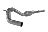 2016-2019 Nissan Cummins 4" Downpipe Back Exhaust w/ Muffler (FLO-878)-Downpipe Back Exhaust System-Flo-Pro-441001-Dirty Diesel Customs